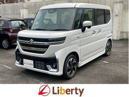 スズキ スペーシア 660 カスタム ハイブリッド XS 両側電動スライドドア 衝突被害軽減ブレー