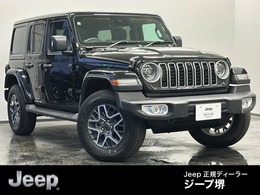 ジープ ラングラー アンリミテッド サハラ 4WD 登録済み未使用車　パワーシート　ナビ