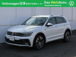 フォルクスワーゲン ティグアン TDI 4モーション Rライン ディナウディオ ディーゼルターボ 4WD 認定中古車　ワンオーナー　レザーシート