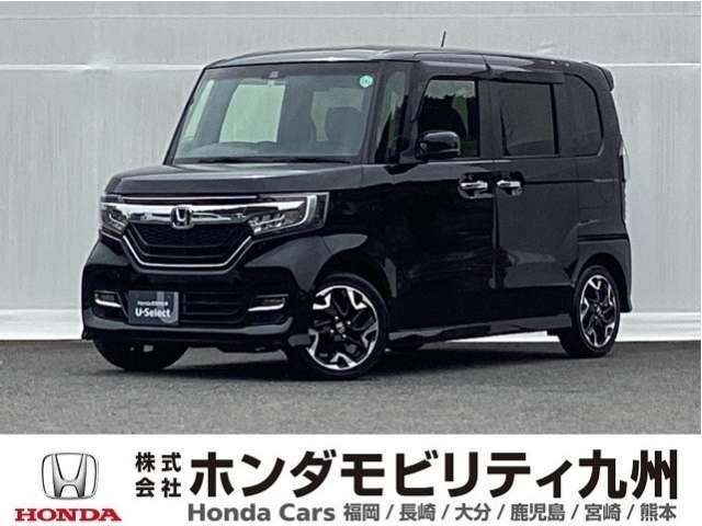 N-BOXカスタムG・Lターボホンダセンシングですご覧頂き誠にありがとうございます。当社ホンダモビリティ九州は、92店舗の安心ネットワークです