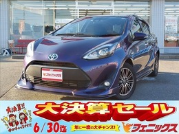 トヨタ アクア 1.5 S スタイルブラック 後期専用エアロナビTVバックカメラ