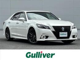 トヨタ クラウンアスリート ハイブリッド 2.5 S ブラックスタイル サンルーフ 純正ナビ Bカメラ エアシート