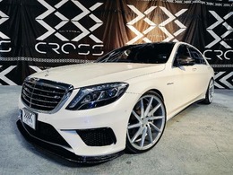 メルセデスAMG Sクラス S63 ロング ナビ　パノラミックサンルーフ　革シート