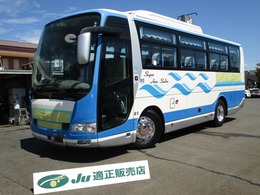 三菱ふそう エアロエース ショートタイプMM ハイデッカー後席サロンバス　6MT　定員29(