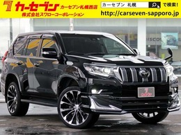 トヨタ ランドクルーザープラド 2.8 TX ディーゼルターボ 4WD 寒冷地仕様　モデリエアロ＆マフラー　22AW