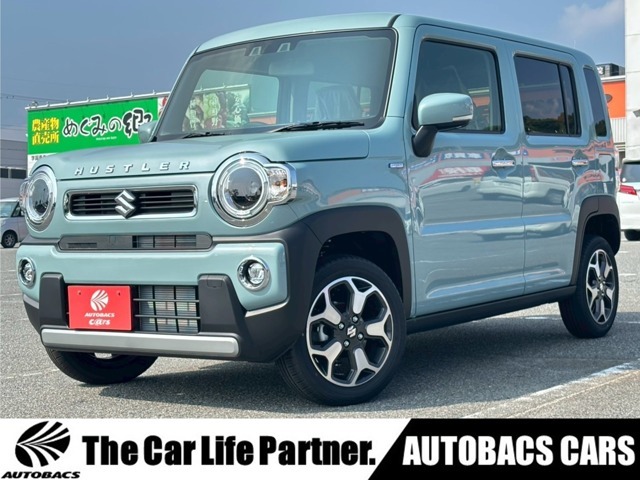 令和7年6月登録のハスラー『ハイブリッドX　CVT　2WD　LEDヘッドライト　LEDフォグ　シートヒーター　スマートキー　アダプティブクルーズコントロール　15インチアルミホイール　入庫しました。
