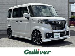 スズキ スペーシア 660 カスタム ハイブリッド XS 1オナ/黒半革席/全カメ/外ナビ/両パワスラ