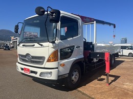 日野自動車 レンジャー 平クレーン　積載2650kg　4段　ユニック ラジコン　フックイン　エアコン　パワステ