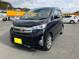 三菱 eKカスタム 660 T 4WD ナビTV HID バックカメラ インテリキー