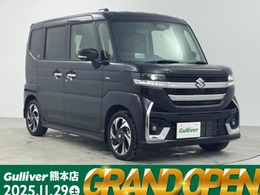 スズキ スペーシア 660 カスタム ハイブリッド XS 純正9インチナビ 全方位カメラ　LEDライト