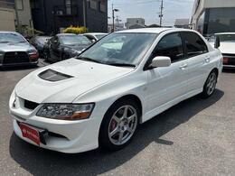三菱 ランサーエボリューション 2.0 GSR VIII 4WD ノーマルベース 純正レカロ 社外マフラー