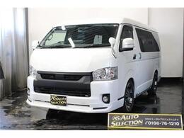 トヨタ ハイエース 2.7 GL ロング ミドルルーフ 4WD キャンピングキット 寒冷地仕様