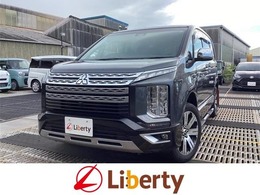 三菱 デリカD：5 2.2 P ディーゼルターボ 4WD 社外ナビ 全周囲カメラ BSM 両側自動ドア