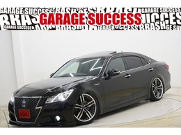 トヨタ クラウンアスリート ハイブリッド 2.5 G サンルーフ/黒革シート/社外エアロ/社外車