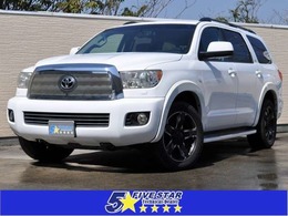 米国トヨタ セコイア SR5 5.7 V8 V8　ユーザー買取　左ハンドル　黒革