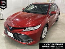 トヨタ カムリ 2.5 G レザーパッケージ 衝突軽減ブレーキ・SDナビTV・ドラレコ