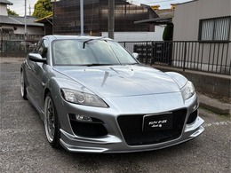 マツダ RX-8 スピリットR サンアイワークス整備車パーツ＆エアロ着き