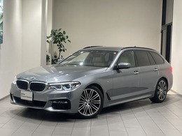 BMW 5シリーズツーリング 523i Mスポーツ 白革19AW地デジ全方位カメラ前車追従LED