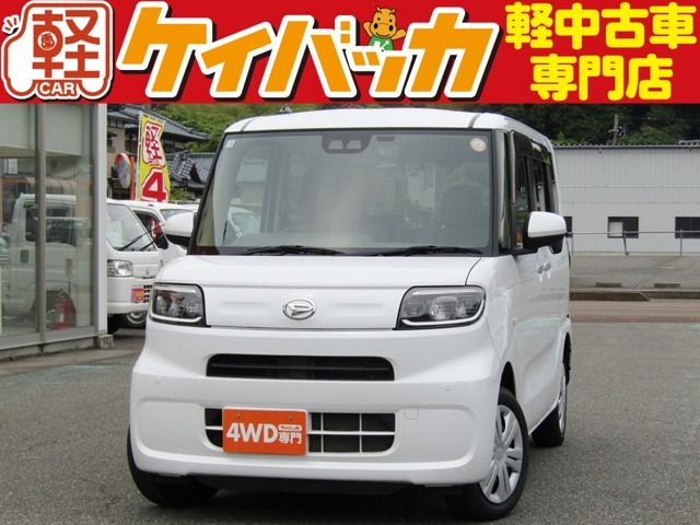 ■タント L 4WD　ドライブレコーダー　両側スライドドア　シートヒーター　パワーウインドウ/電動格納ドアミラー　衝突被害軽減ブレーキ　アイドリングストップ　他　装備！！
