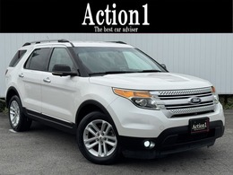 フォード エクスプローラー XLT エコブースト ナビゲーション　フルセグTV　ETC　ベージ