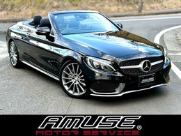 メルセデス・ベンツ Cクラスカブリオレ C180 スポーツ レザーエクスクルーシブパッケージ　AMG19