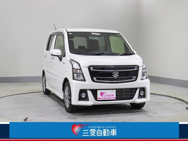 スズキ　ワゴンRスティングレー　HYBRID　X☆4WD★令和4年車★ピュアホワイトパール★レンタ使用車入庫しました♪