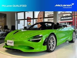 マクラーレン 750Sスパイダー スパイダー　認定中古車　右H 同色カーボンファイバーボンネット・ブラッ