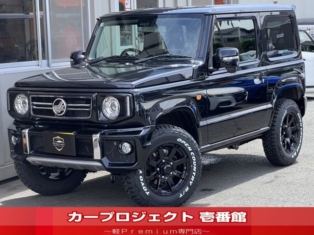 R7年 ジムニー XC オートマ車 4型　ダムドリトルG仕様　届出済未使用車　10型DA　背面ハードカバー　社外16アルミ　オプカンRTタイヤ　シートヒーター　Bセンサー　カープレイ　アンドロイドオート
