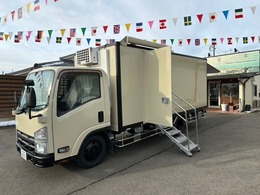 いすゞ エルフ 移動販売車 4WD