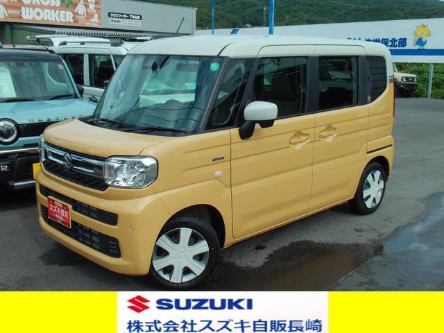 スペーシア　HYBRID　X OK保証プレミアム付き　車検9年10月　走行1，000キロ　修復歴無し 店舗へご来店いただける方のみ販売させて頂きます。