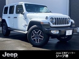 ジープ ラングラー アンリミテッド サハラ 4WD 1オ-ナ-AppleCarPlay革シ-トBluetoothナビ