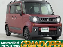 スズキ スペーシア 660 ギア ハイブリッド XZターボ 両側パワースライドドア　メモリナビ　LED