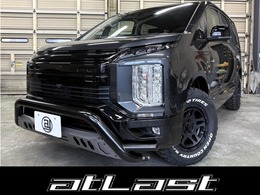 三菱 デリカD：5 2.2 シャモニー 電動サイドステップ非装着車 ディーゼルターボ 4WD 登録済未使用車 新品GOQBUTO 16AW グリル