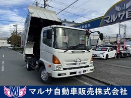 日野自動車 レンジャー 3.55t積載 ダンプ 電動コボレーン 6速マニュアル 電動ミラー クラッチ新品渡