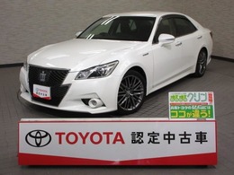 トヨタ クラウンアスリート ハイブリッド 2.5 S HDDナビ　フルセグ　本革シート　ETC