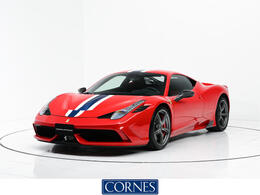 フェラーリ 458スペチアーレ F1 DCT 左H　レーシングストライプ　フェンダーエ