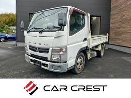 三菱ふそう キャンター 3.0 ダンプ 全低床 ディーゼルターボ 5MT　新明和ダンプ　2t　2トン