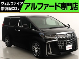 トヨタ アルファード 2.5 S Cパッケージ 4WD 10インチナビ LTA 衝突軽減 車高調 黒本革
