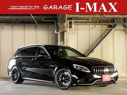 メルセデスAMG Cクラスワゴン C63 S 前後ワイトレ ドラレコ SR 黒/赤レザー
