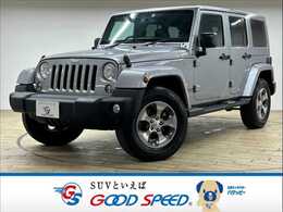 ジープ ラングラー アンリミテッド サハラ 4WD アルパイン9インチナビ シートヒーター 黒