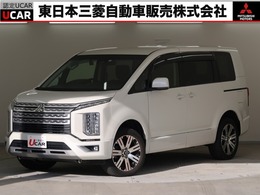 三菱 デリカD：5 2.2 G ディーゼルターボ 4WD 7人乗 純正ナビ+後席モニタ- 禁煙 衝突防止