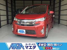 三菱 eKカスタム 660 G eアシスト 4WD 禁煙車　バックカメラ　ナビ　TV