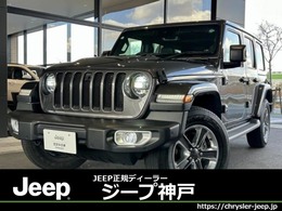 ジープ ラングラー アンリミテッド サハラ 3.6L 4WD 1オナ/4WD/LED/CarpPay/レザ-/ACC/ETC