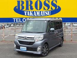 ダイハツ タント カスタムRSターボ SA 4WD SDナビTV 両側 