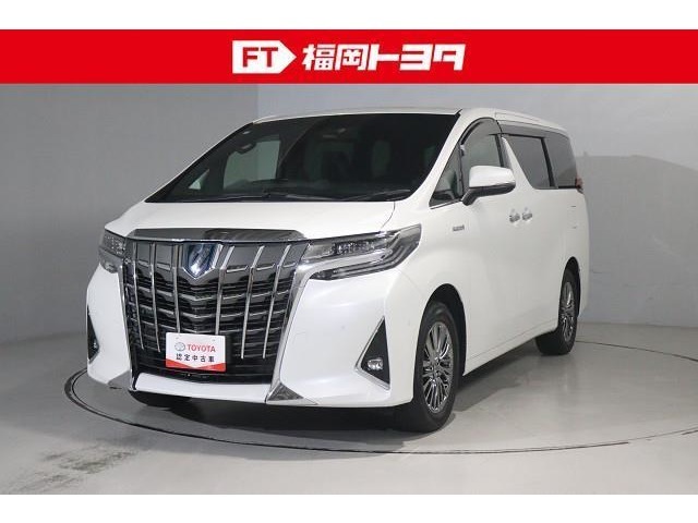 ディスプレイオーディオ、パノラミックビューモニター、後席モニター、シートメモリー、クルーズコントロール、ETC、衝突被害軽減システムが付いた安心のアルファードHEV！！