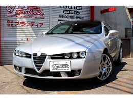 アルファ　ロメオ アルファブレラ スカイウインドーJTS Q4 4WD 左6速 4WD ルーフ張替 18AW 2DINナビ