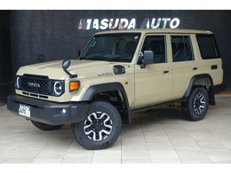 トヨタ ランドクルーザー70 2.8 AX ディーゼルターボ 4WD 登録済み未使用車　オーディオレス　ルーム