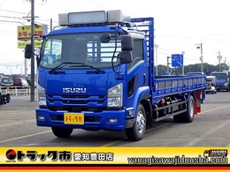 いすゞ フォワード 5.5トン 平ボディー 550 標準 増トン 荷台鉄板 衝突軽減ブレーキ 記録簿 6MT