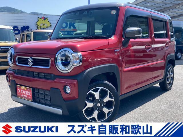 遊べる軽！マイルドハイブリッド搭載で低燃費♪ 人気のハスラー　HYBRID　Xターボ　全方位ナビ付　入荷しました！