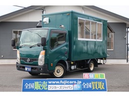 日産 アトラス 移動販売車　キッチンカー カウンターテーブル　外部電源　換気扇